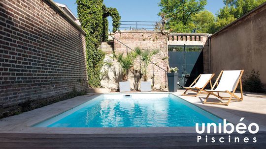 LA MINI PISCINE EN BÉTON ARMÉ