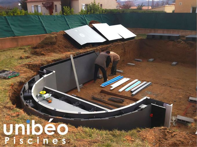 � VOTRE PISCINE UNIBEO EN QUELQUES ETAPES 3/6