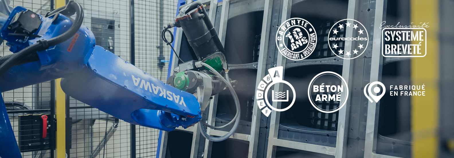 Une technologie exclusive brevetée, fabriquée en France