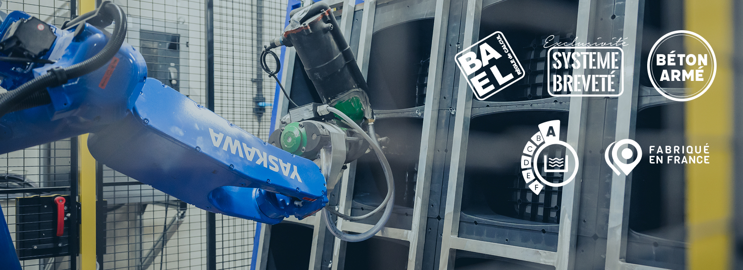 Une technologie exclusive brevetée, fabriquée en France